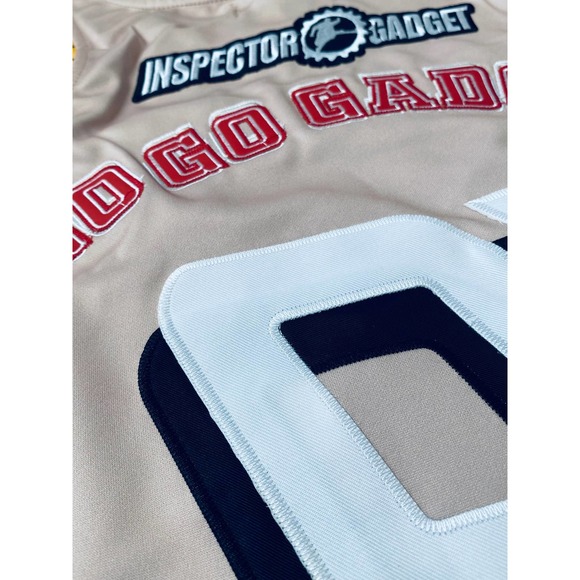 Inspector Gadget Men's Headgear Classics Premium Embroidered Basketball Jersey - Picture 4 of 4